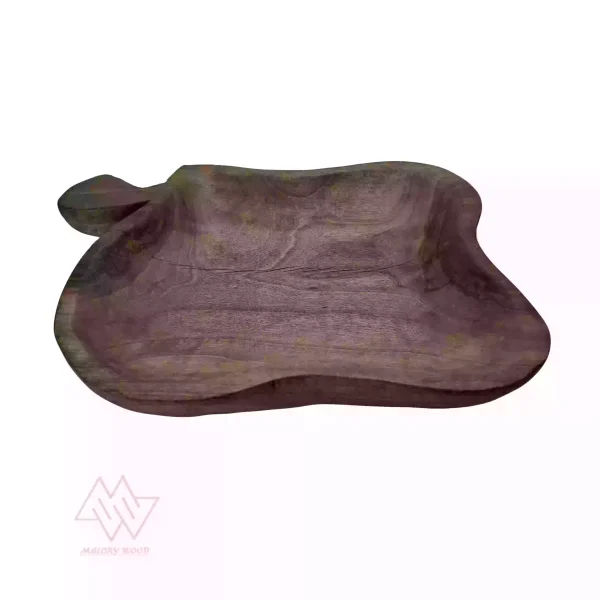 ظرف سرو چوبی کد d120