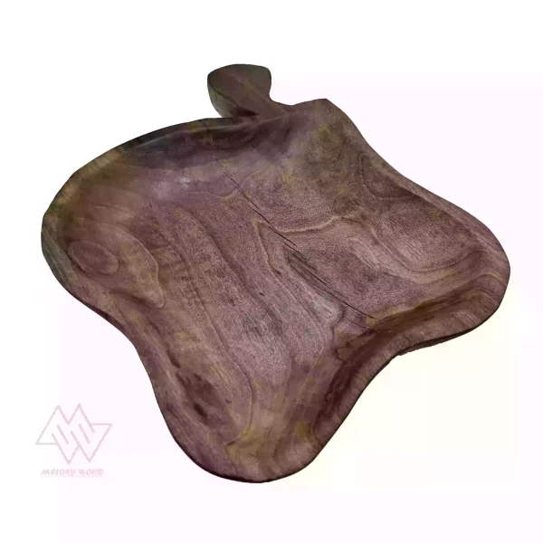 ظرف سرو چوبی کد d120