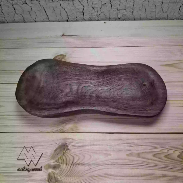 ظرف سرو چوبی کد d106