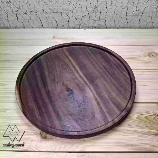 سینی چوبی گرد کد d132