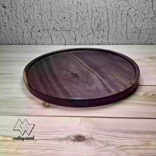 سینی چوبی گرد کد d132