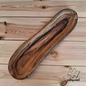 ظرف سرو چوبی کد d111