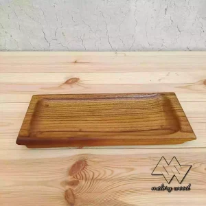 ظرف سرو چوبی کد d115