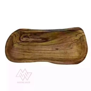 میوه خوری دفرمه چوبی دست‌ساز کد D172