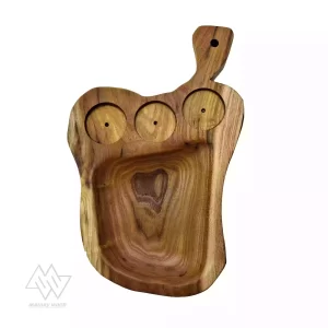 جای کاپ قهوه چوبی کد d266