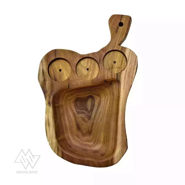 جای کاپ قهوه چوبی کد d266