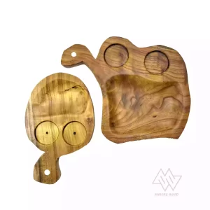 جای کاپ قهوه چوبی کد d271