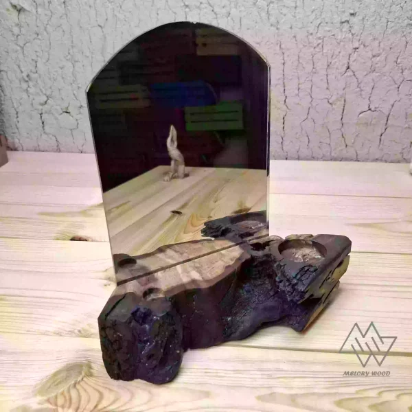آینه چوبی کد d290