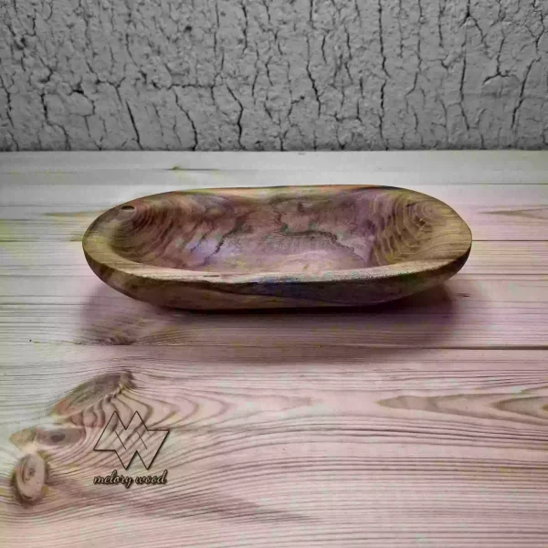 ظرف سرو چوبی کد d308