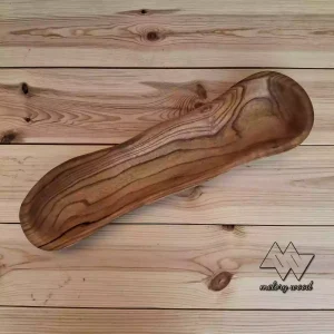 ظرف سرو چوبی کد d302