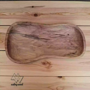 ظرف سرو چوبی کد d308