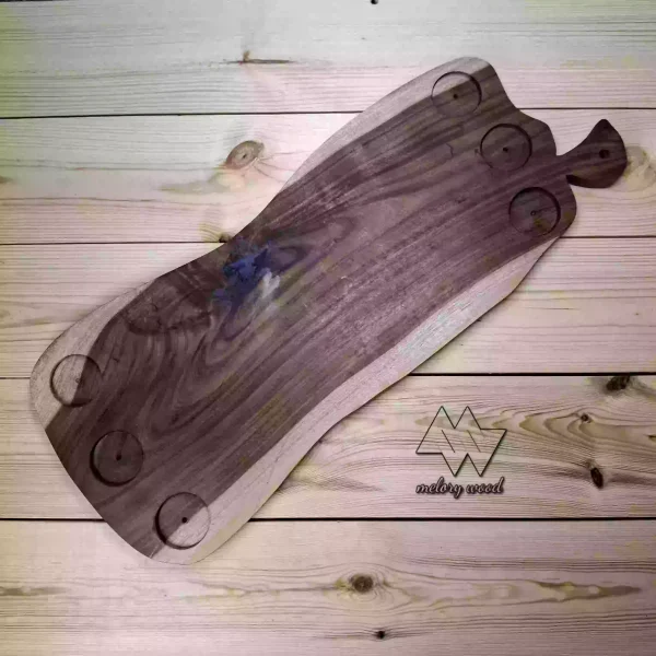 جای کاپ قهوه چوبی کد d317