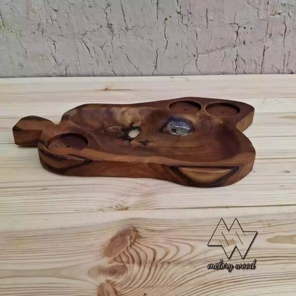جای کاپ قهوه چوبی کد d352