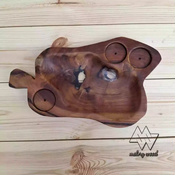 جای کاپ قهوه چوبی کد d352