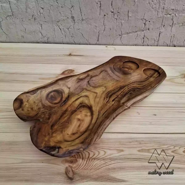 ظرف سرو چوبی کد d351