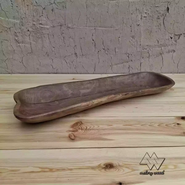 ظرف سرو چوبی کد d313