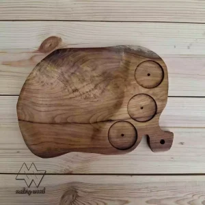 جای کاپ قهوه چوبی کد d335