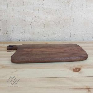 تخته برش چوب گردو یک تکه و ابگریز کد d421
