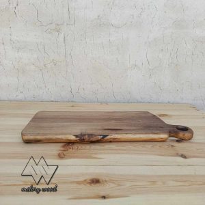 تخته برش چوب گردو یک تکه قابل شست و شو کد d469