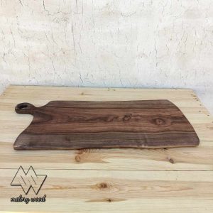 تخته برش چوب گردو یک تکه کد d447