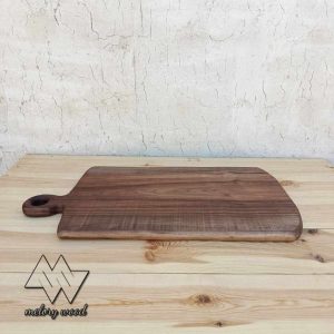 تخته برش چوب گردو یک تکه کد d448