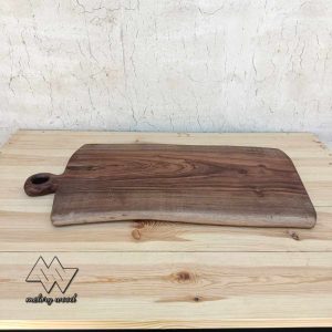 تخته برش چوب گردو یک تکه قابل شست و شو کد d450