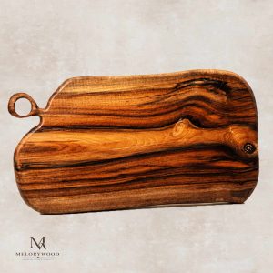 تخته گوشت چوب گردو دسته دار کد d670