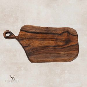 تخته گوشت چوب گردو دسته دار کد d665